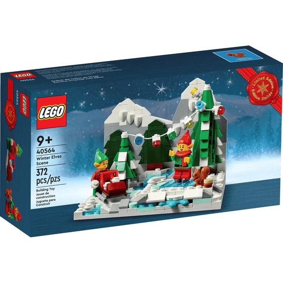 Lego Other - Lego #40564 Winter Elves Scene 372 pcs Christmas Ice Skating Snowmobile Sealed